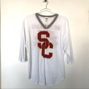 PINK Victoria’s Secret Collegiate USC Tailgate Tee